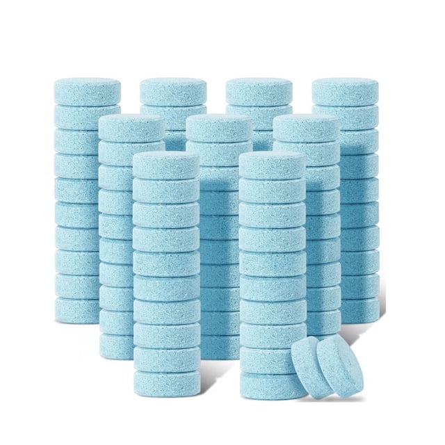 Youkk 80pcs Washer Concentrated Glass Effervescent Wiper Glasses Windshield Solid Tool Mini Dimension Kitchen Accessories 1Set