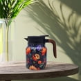 thumbnail image 3 of WIFKLSIIPG Vintage Floral Pattern Tea Tea Pot Vintage Floral Pattern Tea Built in Infuser Mini Hot Coffee Pot Stainless Steel Thermal Carafe with Lid for Hot Drinks, 3 of 3