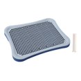 thumbnail image 1 of lionlar Dog Toilet Pee Pad Removable with Urinary Column Keep Clean Washable Puppy Potty Blue, 1 of 9
