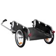 thumbnail image 1 of KFFKFF Bike Cargo Trailer, 100 lbs Load Capacity, Heavy-Duty Bicycle Wagon Cart, Foldable Compact Storage & Quick Release with Universal Hitch, 16" Wheels, 1 of 9