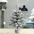 thumbnail image 4 of Pisexur 17.72" Christmas Tree A Cute Small Christmas Tree with Exquisite Cedar DesignChristmas Decorations Christmas Tree Desktop Decoration Scene Layout Door Decoration Christmas Gifts, 4 of 8