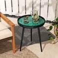 thumbnail image 4 of Costway Table d'Appoint Ronde de 16 Pouces Table Basse Moderne Mi-Siècle avec Décoration de Coquillages, 4 of 10