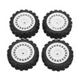thumbnail image 2 of RC Wheel Tires, For 1/10 Wheels Tires Improving Stability White Black  For PTG 2 01, 2 of 8