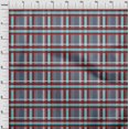 thumbnail image 3 of oneOone Viscose Jersey Fabric Madras Check Print Fabric BTY 60 Inch Wide, 3 of 5