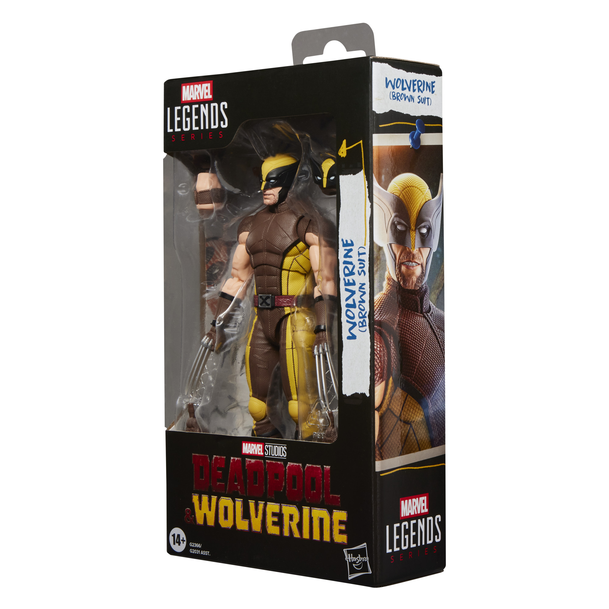 Marvel Legends Series Wolverine (Brown Suit), Marvel Studios' Deadpool & Wolverine Action Figure