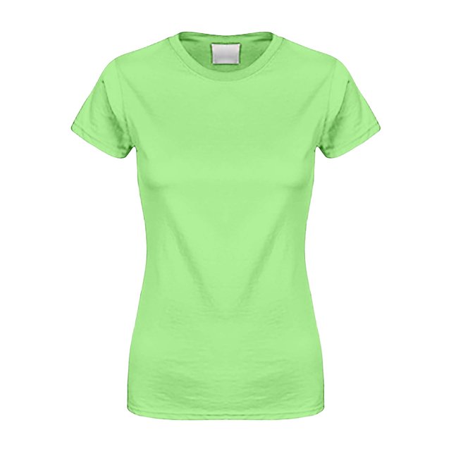 T-Shirt de Protection Solaire à Manches Courtes pour Femmes, Ajusté, Yoga, Course, Gym, Entraînement, Basique en Coton, Col Rond, Longueur Tunique, Gn1 L