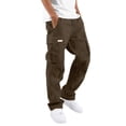 thumbnail image 1 of Men's Cargo Trousers for Everyday Wear with Functional Pockets and Construction for Work and Casual Environments, 1 of 4