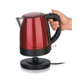 thumbnail image 2 of Hamilton Beach 1.0L Cordless Electric Kettle with Auto Shutoff & Boil-Dry Protection, 1500W, Metallic Red, 40798C, 2 of 4