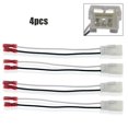 thumbnail image 1 of 4 Pcs Car Speaker Adapter Wiring Harness Auto Cable Cord Adapter For Jeep Renegad-e 2014-2018 For Wrangler 2003-2017, 1 of 6