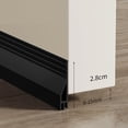 thumbnail image 1 of Butée de Tirage de Porte Inférieure Wave Bande Résistante aux Intempéries Bloqueur de Bruit Insonorisant Balayage de Porte, 1 of 8