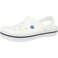 thumbnail image 2 of Crocs Men's Crocband White Ankle-High Rubber Sandal - 12M, 2 of 5