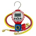 thumbnail image 1 of Digital Pressure Gauge Manifold Refrigeration Tester Vacuum Meter Freon Filling Instrument ChargingHoses For 410a 134a ,Easy to Install, 1 of 7