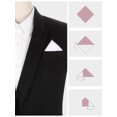 thumbnail image 3 of INSPIRE CHIC Men's Pocket Square Cotton Handkerchiefs for Suits Jacket Lilac One Size, 3 of 4