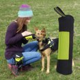 thumbnail image 1 of Pet Snack Bag, Oxford Cloth Comfortable Dog Training Bag, Foldable For Cats For Dogs Green XL, 1 of 8