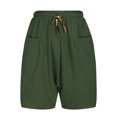 thumbnail image 3 of Gifts for Men LSLJS Men's Summer Solid Color Pocket Drawstring Shorts Mens Shorts, 3 of 5