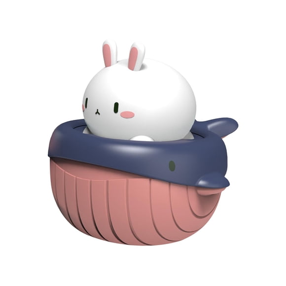 lionlar Jouets de Bain pour Bébé Jouets Éducatifs de Salle de Bain Bain Interactifs Vaporisateur d'Eau Baignoire Lapin
