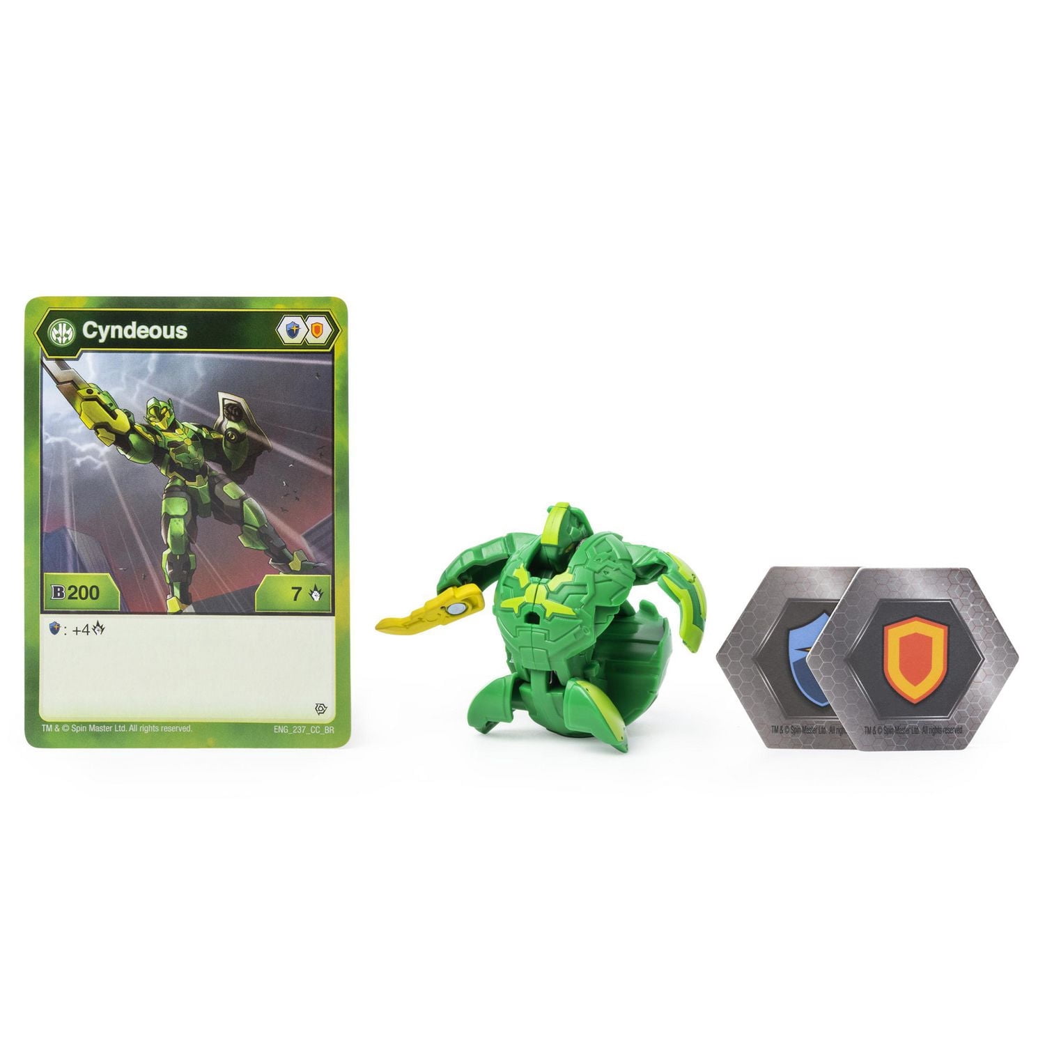 Bakugan, Ventus Cyndeou, Créature transformable à collectionner de 5 cm