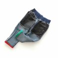 thumbnail image 4 of Kidscool Space Baby Toddler Different Color Leg Opening Letters Decor Fashion Jeans,Blue,2-3 Years, 4 of 6