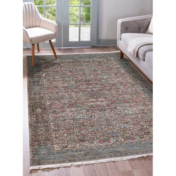 ECARPET Bettina Tapis pour Salon, Chambre, Salle A Manger, Entrée, Couloir et Plus Encore.