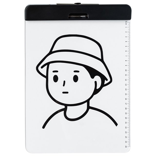 Acrylic Clipboard Transparent Document File Organizer Binder Clipboard A4 Letter Size Clipboards for Nurses Students