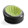 thumbnail image 3 of Intex Empire Lime Green Inflatable Blow Up Lounge Dorm Camping Chair & Air Pump, 3 of 11