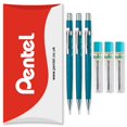 thumbnail image 1 of Pentel P200 Series Mechanical Pencils with Refills, 0.7mm, HB Lead, 6 Count, 1 of 4