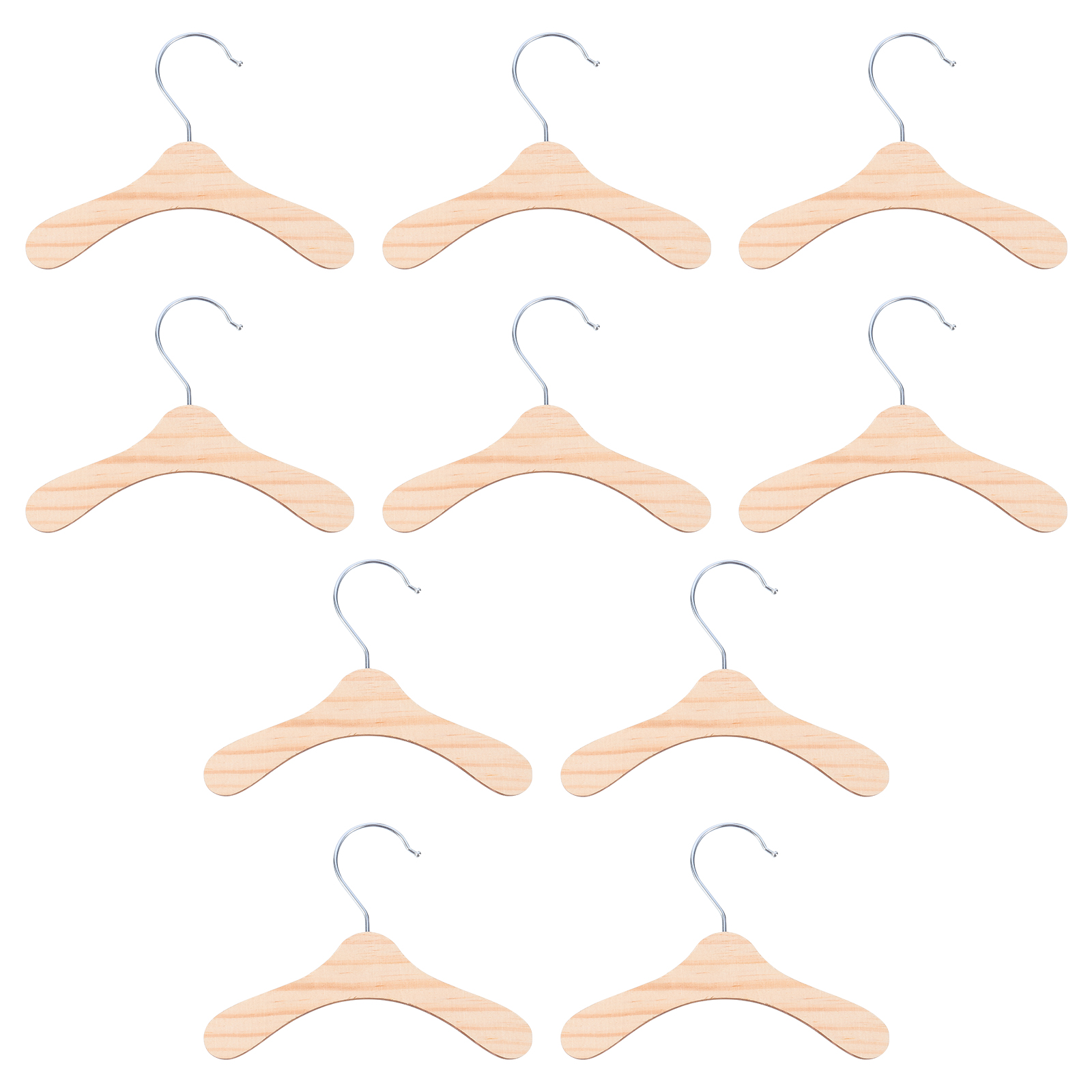 Miangastore Durable Stainless Steel Pet Clothes Hanger Rack for Storage Silver Keeps Clothes Neat and Organized