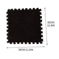 thumbnail image 3 of Lksixu 6 Pcs Puzzle Foam Floor Mat for Kids, 12"x12" Plush Interlocking Square Carpet Tiles with Padding, Soft Fluffy Area Rugs Non-Slip Thick Play Mat Floor Protective Mats for Living Room Bedroom, 3 of 9