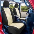 thumbnail image 5 of FH Group Neoprene Waterproof Custom Fit Car Seat Covers Front Set Beige for 2020-2024 Jeep Gladiator, 5 of 5