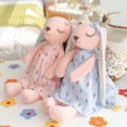 thumbnail image 3 of mmirethe Easter Rabbits Soft And Fluffy P Toys For Children Carefully Crafted. Soft And Fluffy Fur blue 35cm, 3 of 6