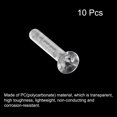 thumbnail image 3 of Unique Bargains M6x40mm Plastic Phillips Machine Screws, PC Flat Head Machine Bolts 10 Pack, 3 of 4