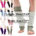 thumbnail image 3 of Kcodviy Long Leg Warmer Womens Leg Warmers for Men 80S Men 80S Party Ribbed Leg Warmers 2T Wool Knit Dance Sports Leg Womens Leg Warmers Plus Size Warmer, 3 of 6