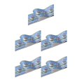 thumbnail image 1 of Baohd Exquisite Workmanship PVC Waterproof Waist Line For Wall Retro Fashion And Easy Blue lantern flower 5Set, 1 of 6