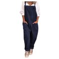 thumbnail image 1 of 2025 Combinaison pour Femmes Salopette pour Femmes Grande Taille Col Roulé Body pour Femmes Décontracté Ample Salopette Barboteuse Body Combinaison pour Femmes Ample, 1 of 9