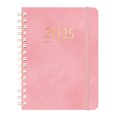 thumbnail image 1 of Meitianfacai Coil Planner 2025 Weekly Planner Diary A5 Taped Notebook Book, Pink, 1 of 5
