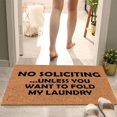 thumbnail image 4 of Summer Tropical Coir Door Mat Doormats Outdoor Home Decor Outside Bedside Rugs Non Slip Porter and Hall Door Mat Non-Slip Door Rugs Welcome Mat for Front Door and Outdoor Entrance, 16x24 Inch, 4 of 7