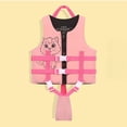 thumbnail image 2 of Xijirk Kids High Buoyancy Swim Training Vest Flotation Aid Secure Fit Functional Design Useful Gear for Swimming Learning and Water Activities,Pink,10-12 Years, 2 of 5