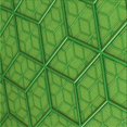 thumbnail image 1 of Ahgly Tapis d'Intérieur Lavable en Machine Carré Vert Pois, 5 Pieds Carré, 1 of 7