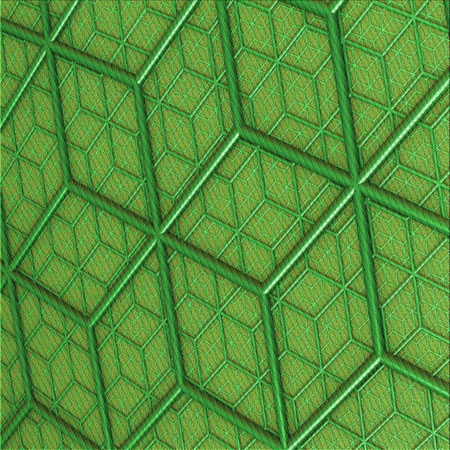 Ahgly Tapis d'Intérieur Lavable en Machine Carré Vert Pois, 5 Pieds Carré