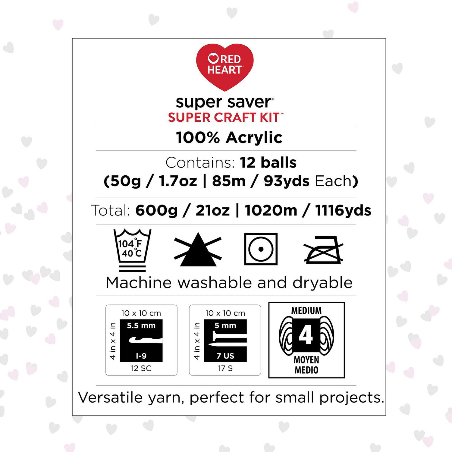 "Red Heart® Kit de Super Bricolage Super Saver®"