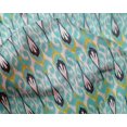 thumbnail image 4 of oneOone Silk Tabby Fabric Ethnic Ikat Print Fabric By Yard 42 Inch Wide, 4 of 4