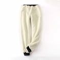 thumbnail image 3 of Womens' Warm Legging plus Size 50% Off on Clearance Printed Leggings With Elastic Drawstring Pockets And Thick Insulation Pants, 3 of 5