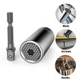thumbnail image 3 of Yeacher 7mm-19mm Multi-functional Universal Socket Metric Wrench Power Drill Adapter Socket Set Professional Repair Tools, 3 of 6