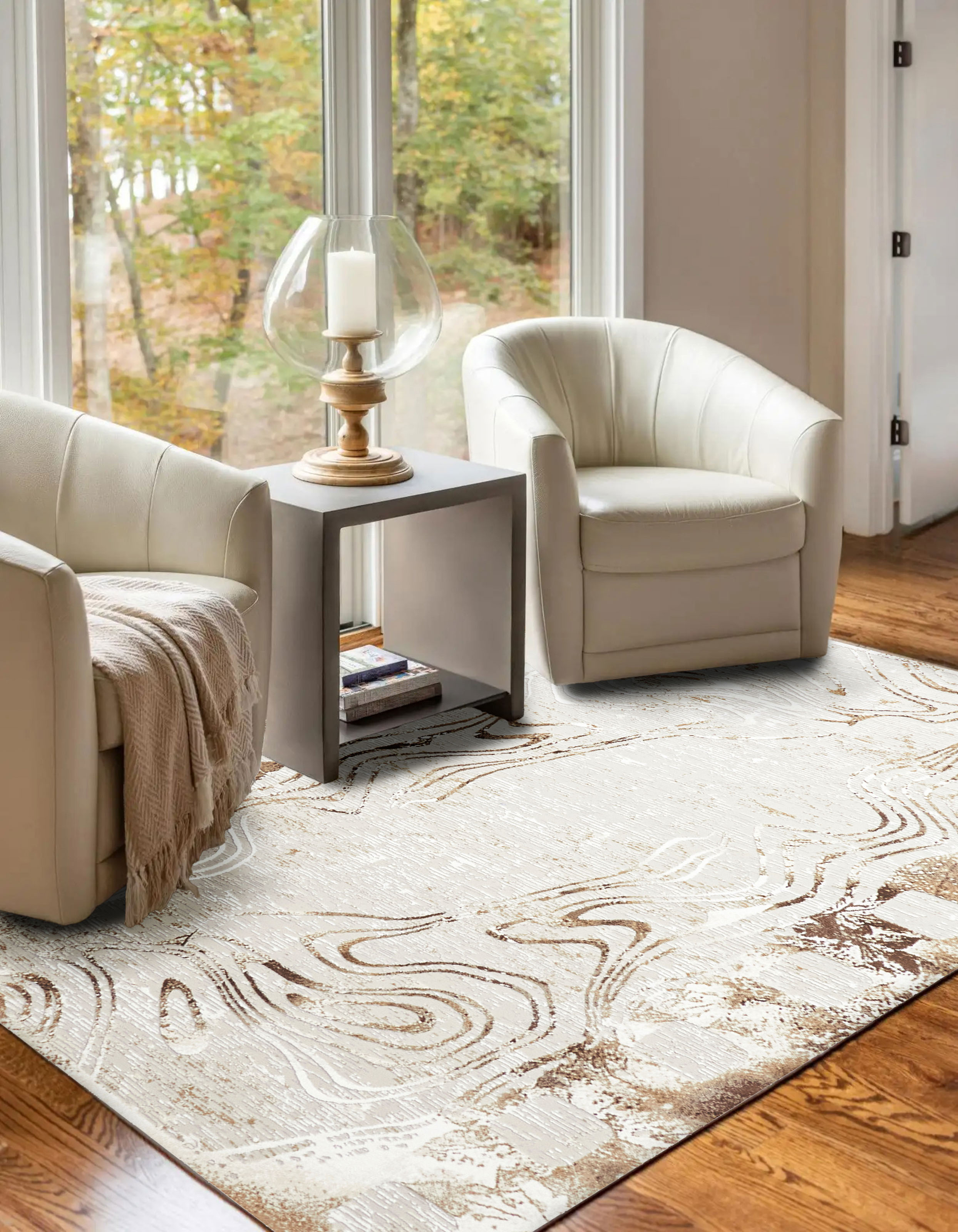 ECARPET Nova Contemporary/Modern Area Rug for Living Room, Bedroom, Dining Entrance