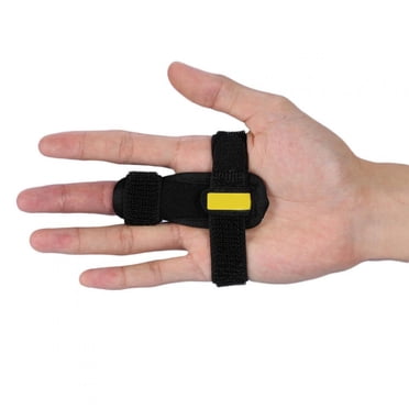 Qiilu Attelle de Doigt à Gâchette Handfix, Orthèse de Doigt Ajustable, Attelles de Doigt Protectrices pour les Mouvements Corporels, Attelle de Doigt à Gâchette, Attelles de Main pour Doigts et Orteils pour Doigt de l'Anneau du Milieu de l'Index