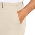 thumbnail image 4 of HOZADOIE Men's Golf Pants Solid Color Button Waistband Slim Fit Versatile Cuffed Outdoor Jogging Casual Sweatpants With Pockets Spring Fashion Winter Outfits, 4 of 4