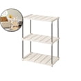 thumbnail image 1 of Dvruxg 3 Tier Storage Rack with Shelf, Kitchen Spice Rack, Under Sink Countertop Makeup Organizer Standing Rack for Bathroom Counter, 1 of 5