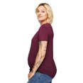thumbnail image 4 of Paisley Sky Maternity Short Sleeve Tunic Tee, 4 of 6