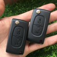 thumbnail image 2 of Key Fob Case Car Key Case Holder Car Key Chain Bag Case Car Remote Key Fob Shell Case Remote Smart Key Housing Shell for Car Keychain, 2 of 7