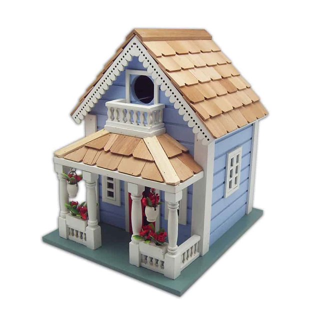 Home Bazaar HB-9520 Nichoir Décoratif Suspendu, Bleu